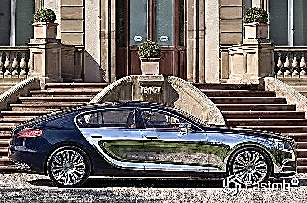 Bugatti a décidé de revenir à l'idée d'une berline à quatre portes