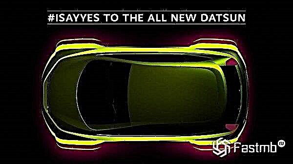 Datsun showed the first teaser of the future budget crossover