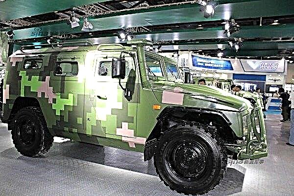 China has launched the production of a Russian armored car