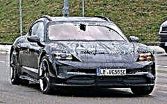 Porsche Taycan Cross Turismo - the first photos of the electric car