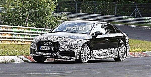 New Audi RS3 spotted at the Nürburgring
