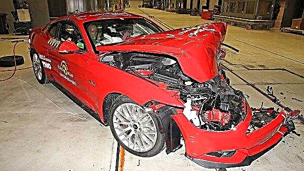 La Ford Mustang 2017 a échoué au crash test Euro NCAP