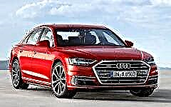 The new sedan Audi A8 2018 is officially presented