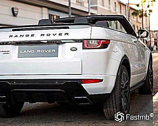 SUV kabriolet Range Rover Evoque 2016
