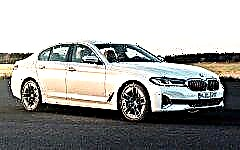 7. paaudzes BMW 5. sērija 2020-2021-standarts vidējās klases sedaniem
