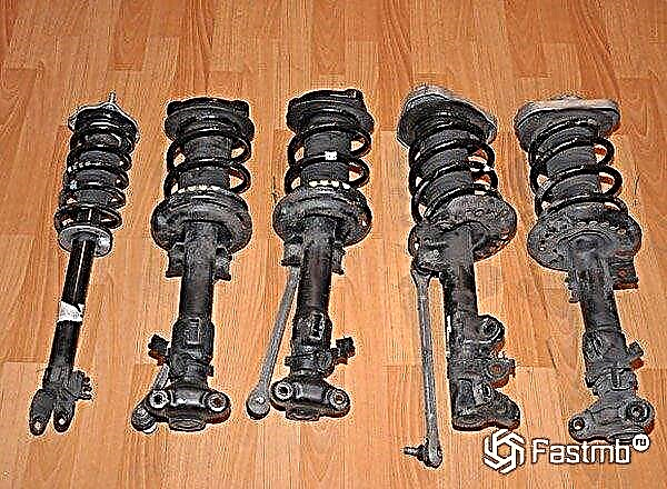 Replacement and repair of shock absorbers Mercedes E Class