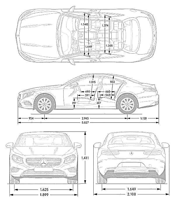 Mercedes-Benz S-sarja Coupe 2014
