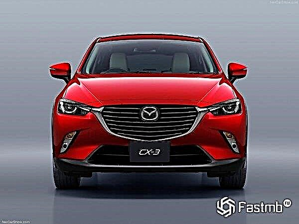 Mazda CX-3 - şehir için yeni boyutlar